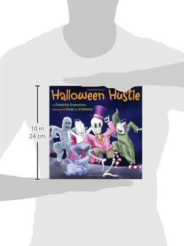 Dressed in a shirt covered in jack-o’-lantern prints, Skeleton eagerly makes his way to Ghost's Halloween celebration