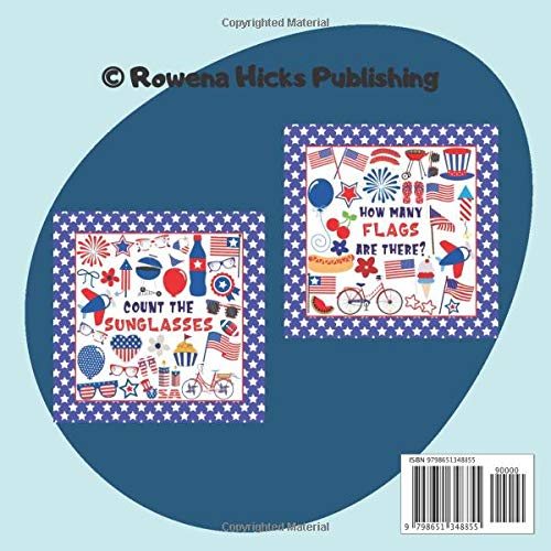 Let's Count 4th of July: 4th of July Counting Book For Kids