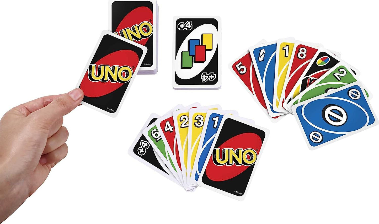 UNO Card Game in Storage Tin Box