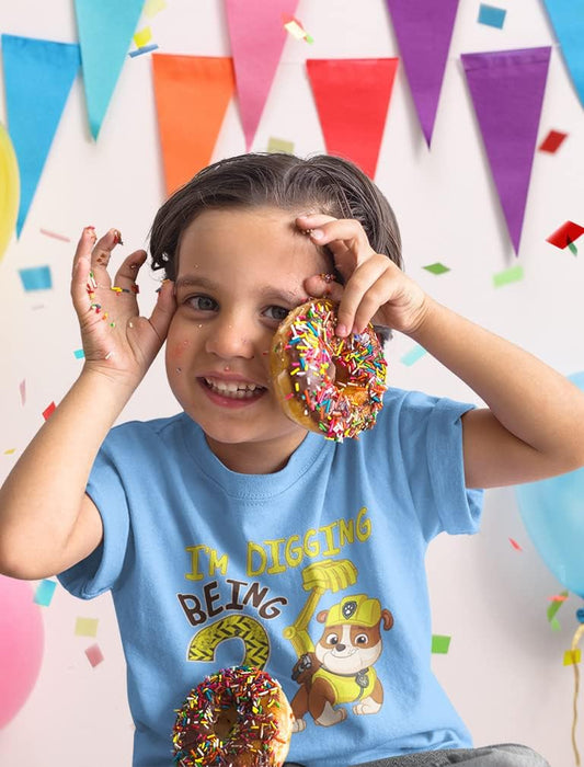 Paw Patrol 2nd Birthday Boy Construction