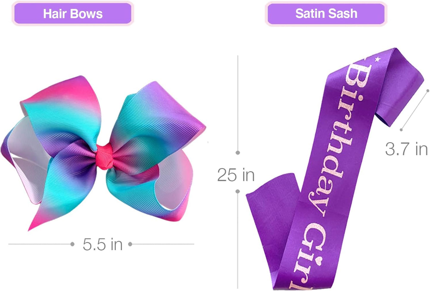 This 4pc birthday party graphics outfit is perfect for any girls special day