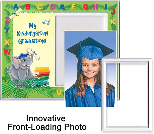 Kindergarten Graduation Picture Frame - Elephant Design
