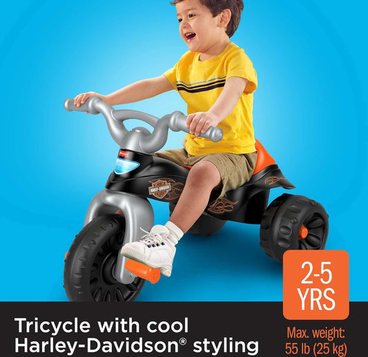 Harley-Davidson is a trusted name in motorcycles and with this Tough Trike, even little riders can look and feel tough