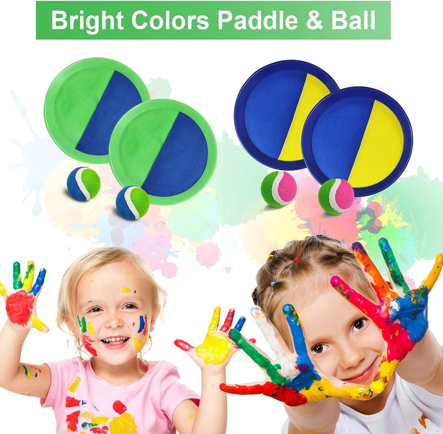 This Catch and Toss Game Set serves as a perfect learning tool for catch and throw skills