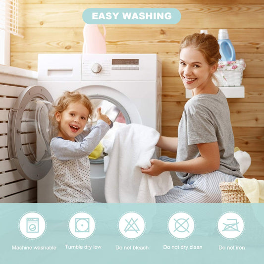 This multi-functional towel can be used not only for baths, but also as a blanket, swaddle, or changing mat cover