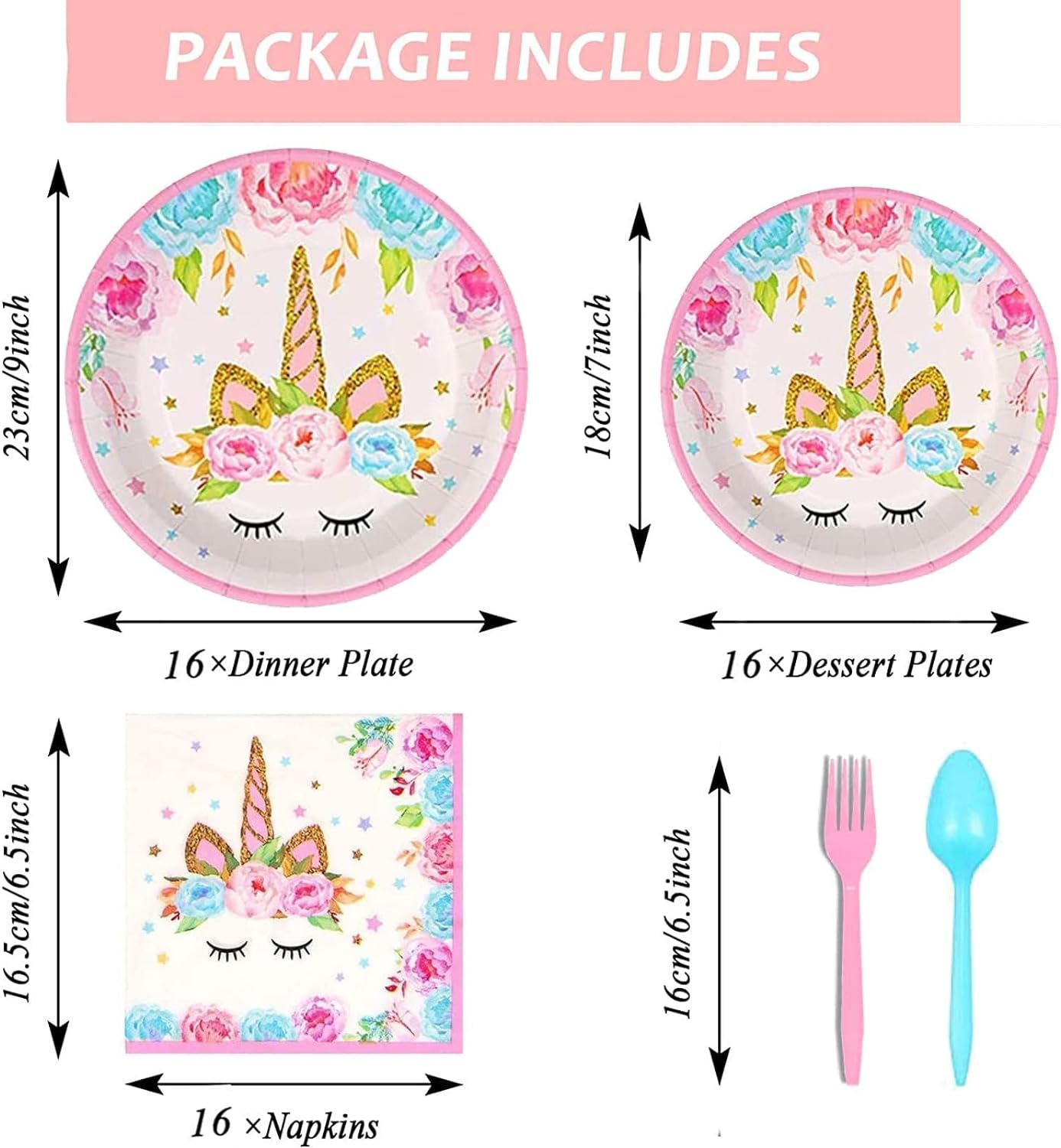 Unicorn Birthday Party Supplies