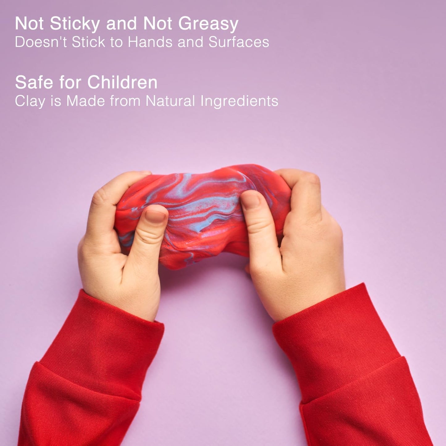This air dry modeling clay is designed to foster creativity and boost self-confidence in children of all skill levels.
36 Colors, Soft & Ultra Light
With a smooth texture and softness, it allows both novice and expert sculptors to excel.
Not only does it come in a variety of colors, but it also helps kids develop color and shape recognition, as well as the art of mixing and matching.
Made from high-quality materials, this clay is durable, flexible, and non-greasy, ensuring long-lasting creations without