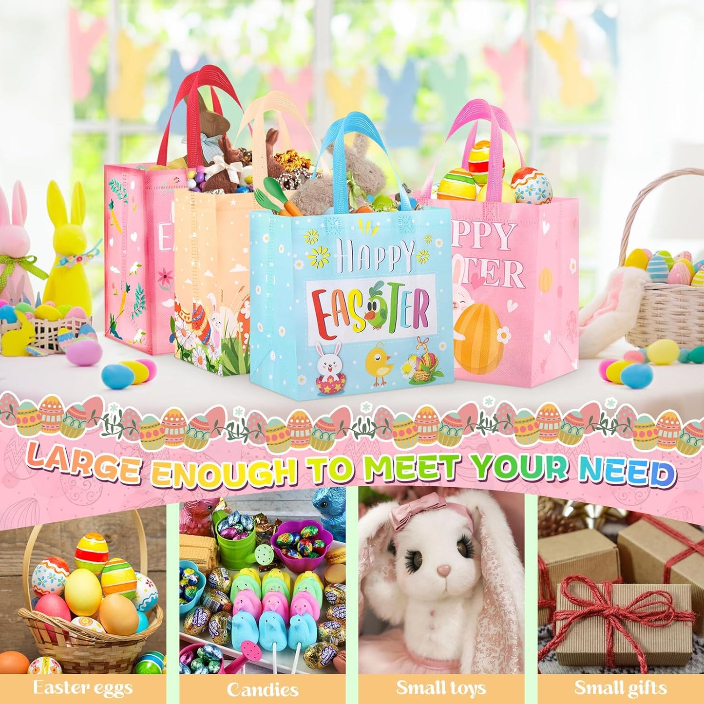 Unique and Adorable Easter Egg Gift Bags