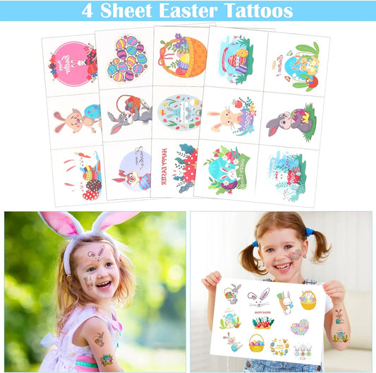 Self Inking Stamps with Easter Tattoos