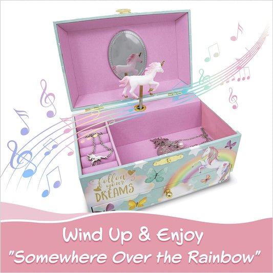 Unicorn Musical Jewelry Box
