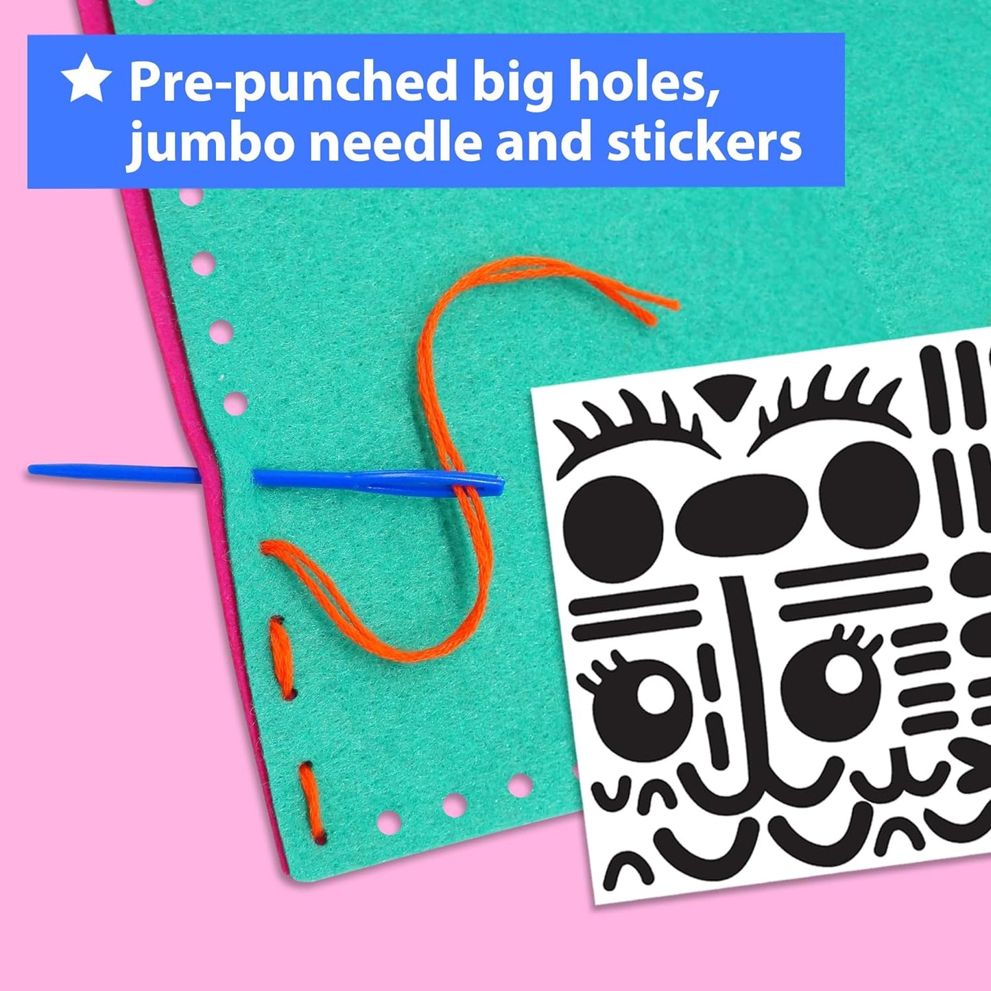 Introduce your child to sewing and crafting with this beginner kit