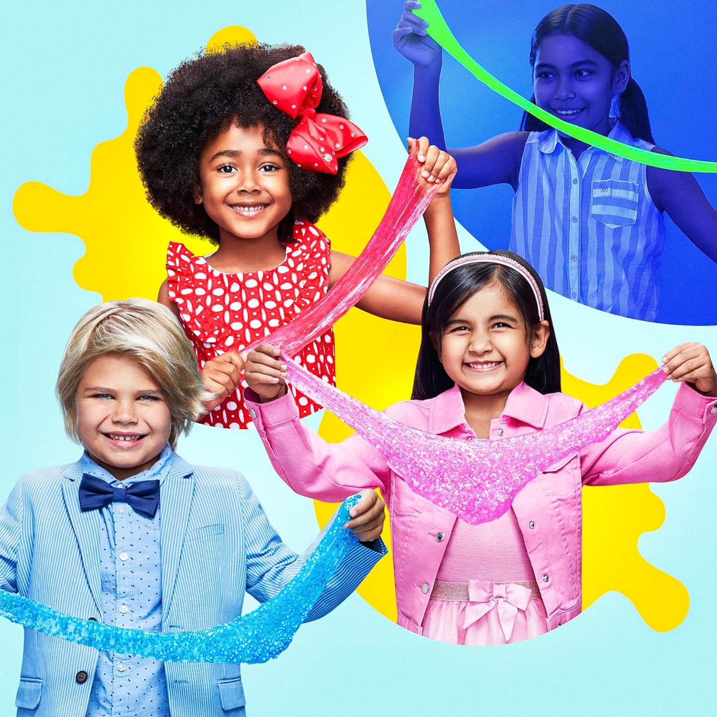 This all-in-one Slime Making Kit is the perfect gift for kids and tweens, complete with everything needed to create over 50 different slime creations