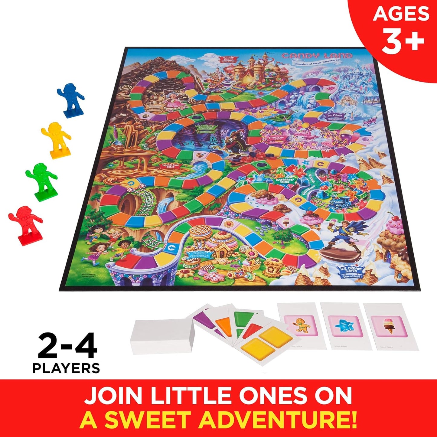 Introduce new generations to the classic kids' board game, Candy Land
