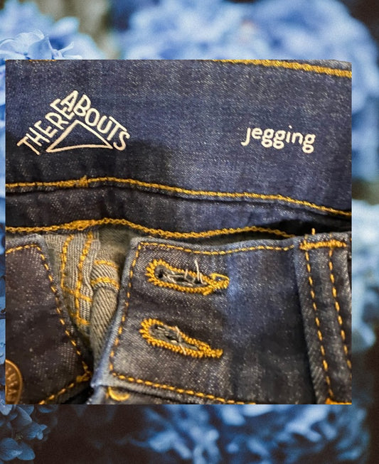 ThereAbouts distressed jeggings feature a convenient pull-up design are crafted with impeccable quality