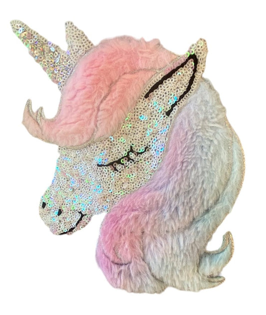 Featuring an adorable unicorn applique and sparkling sequins, this sweatshirt is perfect for girls who want to add some magic to their wardrobe