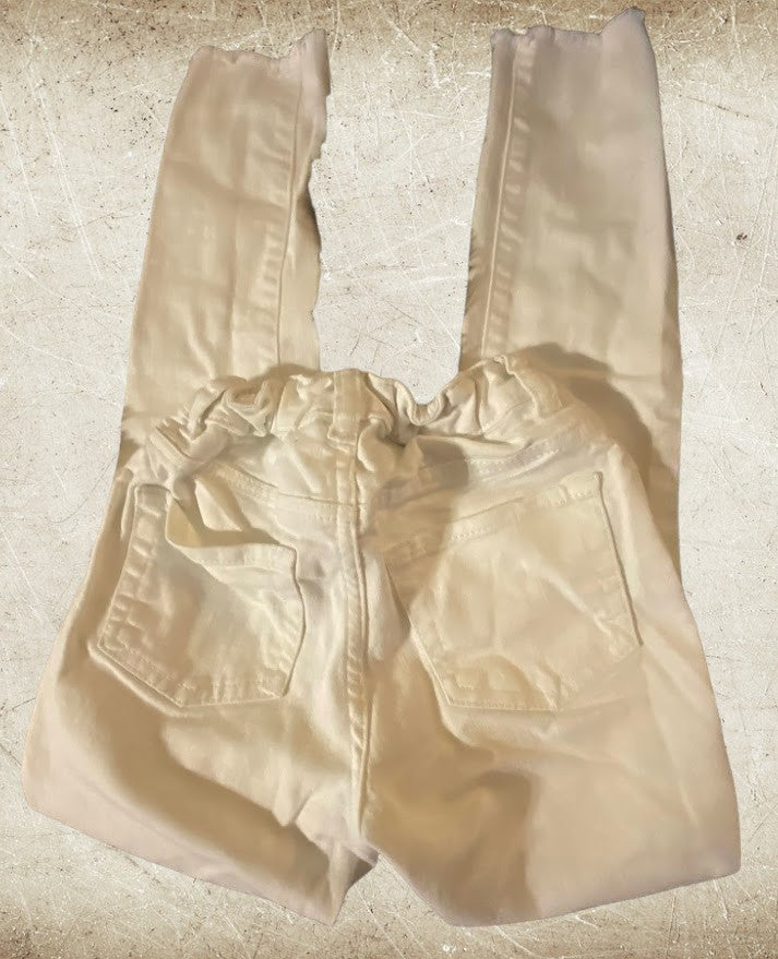 Boost your little one's style and comfort with our Cat & Jack White skinny jeans