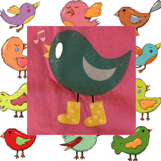 Enhance your little one's wardrobe with this Circo fun and stylish singing bird graphic tee