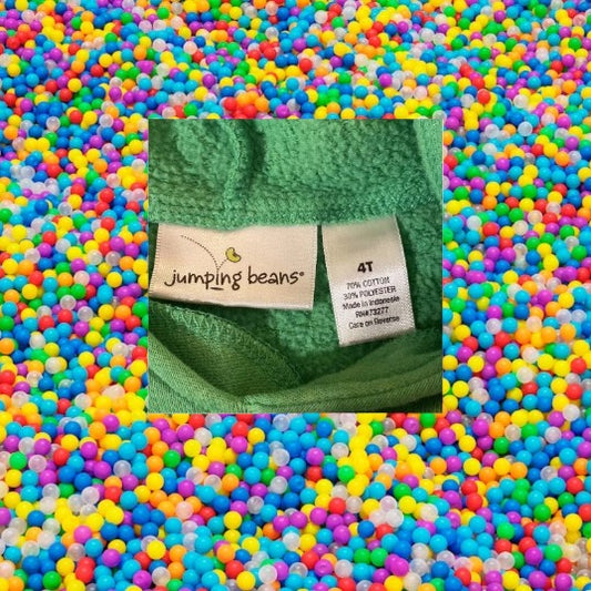 This Jumping Beans Hoodie features pretty and happy graphics