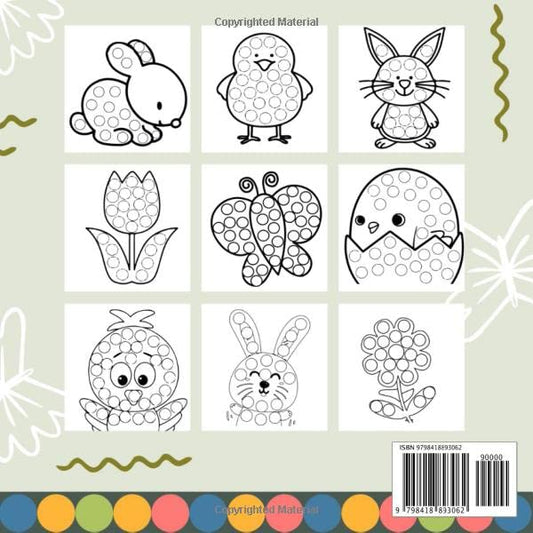 Dot Markers Activity Book: for Kids Ages 2-4: Easter Gift Idea for Girls and Boys