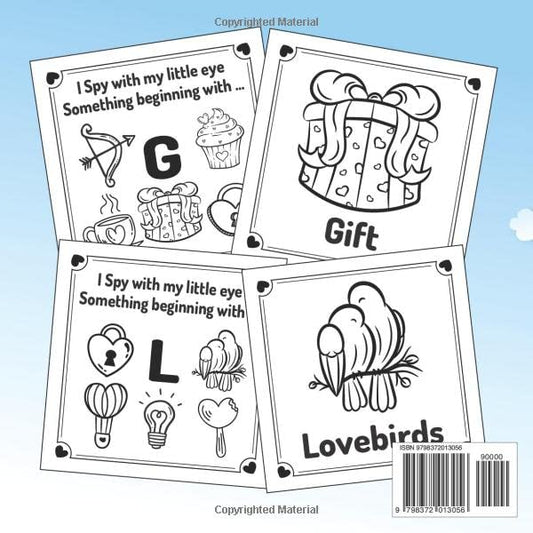 I Spy Valentine's Day Book For Kids Ages 2-5