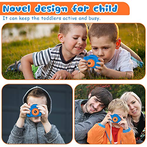 Seckton Upgrade Kids Selfie Camera, Boys Ages 3-9, HD Digital Video Cameras for Toddlers