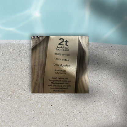 These Carter's stripe cargo shorts are both practical and stylish