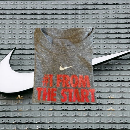 With a comfortable design and breathable fabric, this Nike graphic tee is the perfect choice for your toddler's playtime, school and summer fun