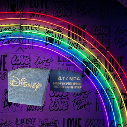 Disney pretty glitter Elsa & Anna Sisters Forever graphic tee