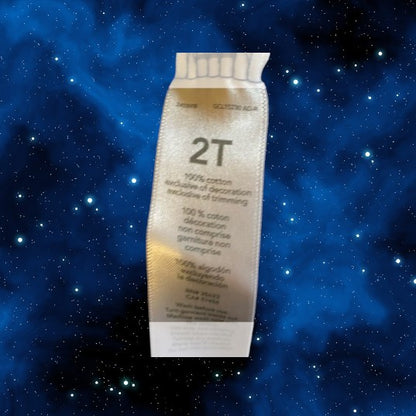 Carter's Just One You Penguin appliqué pajama top, features a playful blue multicolor design