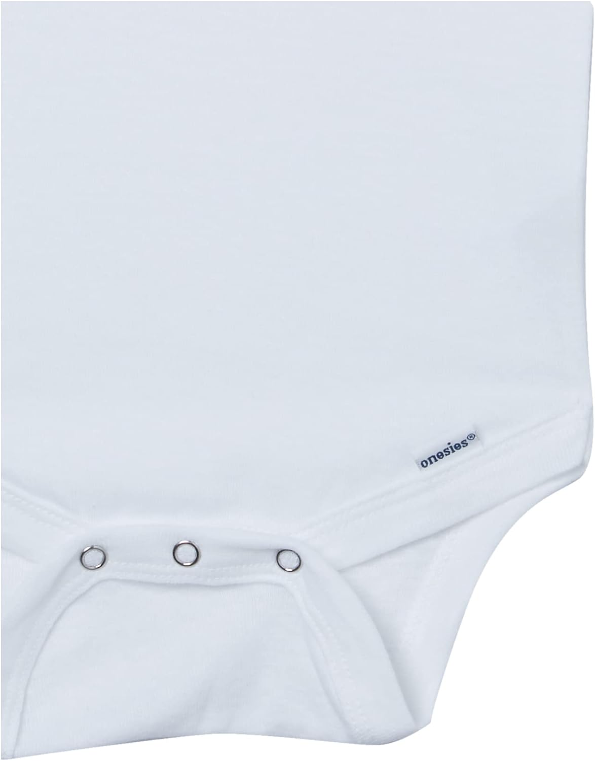 Gerber Baby 8-Pack Short Sleeve Onesies Bodysuits, Solid White