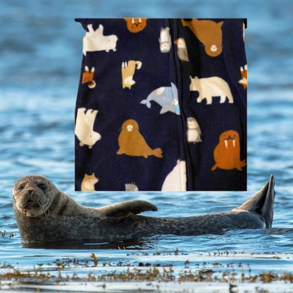 Made with adorable animal designs, this Carter's Footie is a must-have for any toddler boy's wardrobe