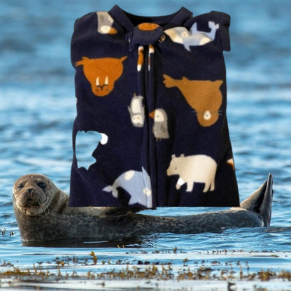 Made with adorable animal designs, this Carter's Footie is a must-have for any toddler boy's wardrobe