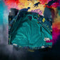 Cat & Jack Girl’s Colorful Dinosaur Design Coat & Mittens