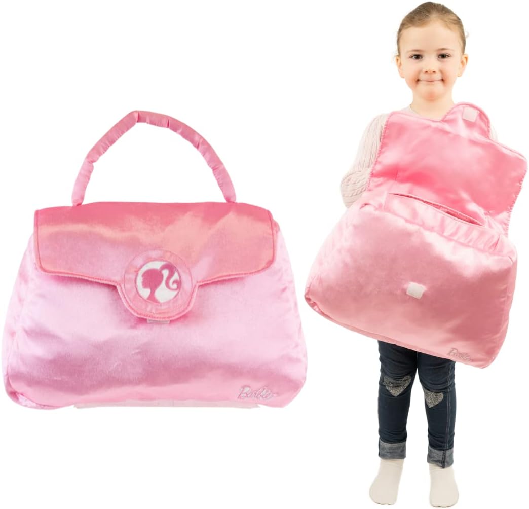 Made with super soft material, this plush pillow is a must-have for Barbie fans