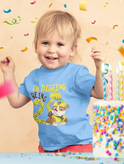 Paw Patrol 2nd Birthday Boy Construction