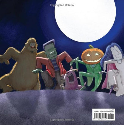 Dressed in a shirt covered in jack-o’-lantern prints, Skeleton eagerly makes his way to Ghost's Halloween celebration