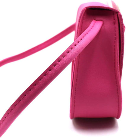 Cute eco-friendly rabbit crossbody purse with small bow for little girls to carry their small items