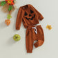 Infant Baby Boy Halloween Pumpkin Pants Outfit