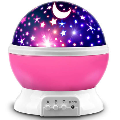 Transform any room into a stunning, celestial landscape with the Night Light Lamp, Rotating Night Sky