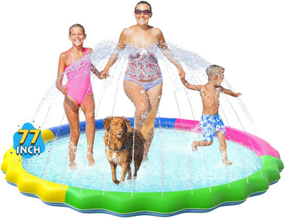 Non-Slip Splash Sprinkler Pad