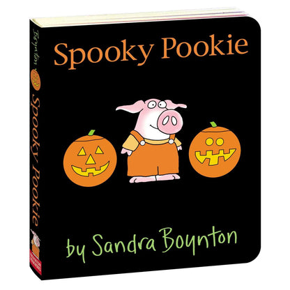 Experience the humorous journey of Little Pookie in this award-winning board book by Sandra Boynton