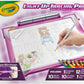 Draw like a pro with the Crayola Light-Up Tracing Pad in pink, complete with 35+ art tools.