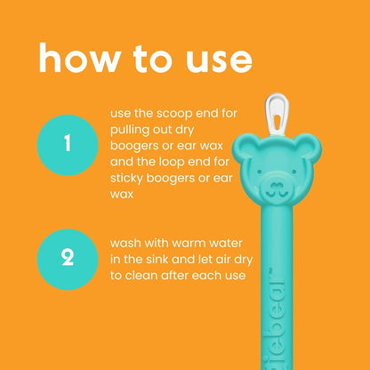 oogiebear - Easy Nasal Booger and Ear Wax Remover for Newborns, Infants and Toddlers