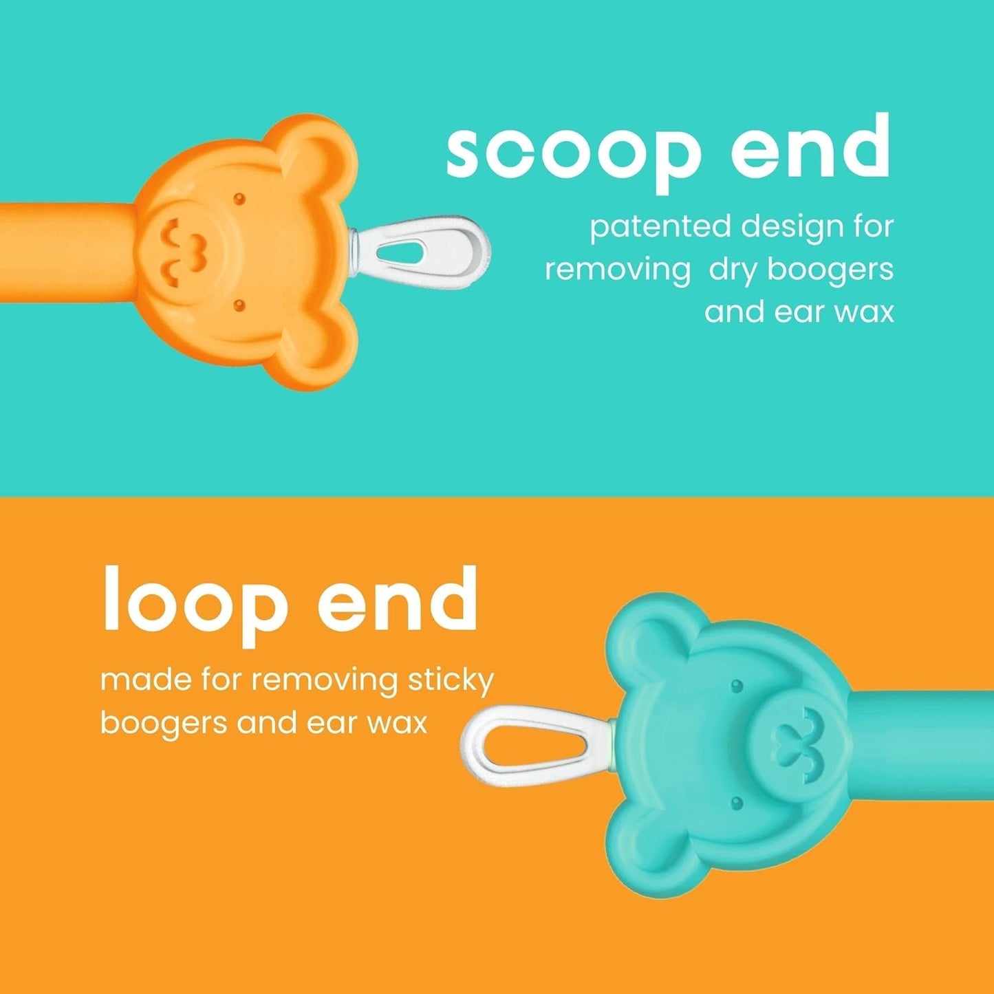 oogiebear - Easy Nasal Booger and Ear Wax Remover for Newborns, Infants and Toddlers