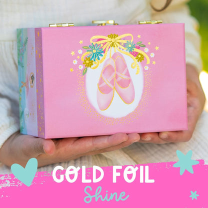 Musical Spinning Ballerina Jewelry Box