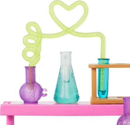 The Barbie STEM scientist-themed playset allows kids to explore their dreams