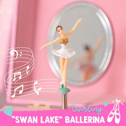 Musical Spinning Ballerina Jewelry Box