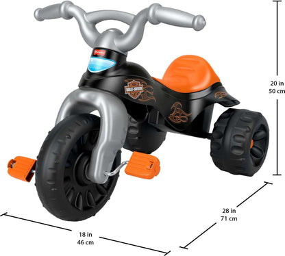 Harley-Davidson is a trusted name in motorcycles and with this Tough Trike, even little riders can look and feel tough