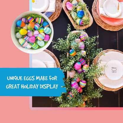 Create endless Easter egg designs with this mini decorator kit
