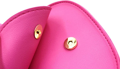 Cute eco-friendly rabbit crossbody purse with small bow for little girls to carry their small items